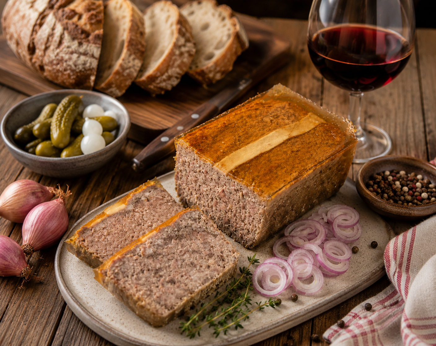 Pâté à l'échalotte